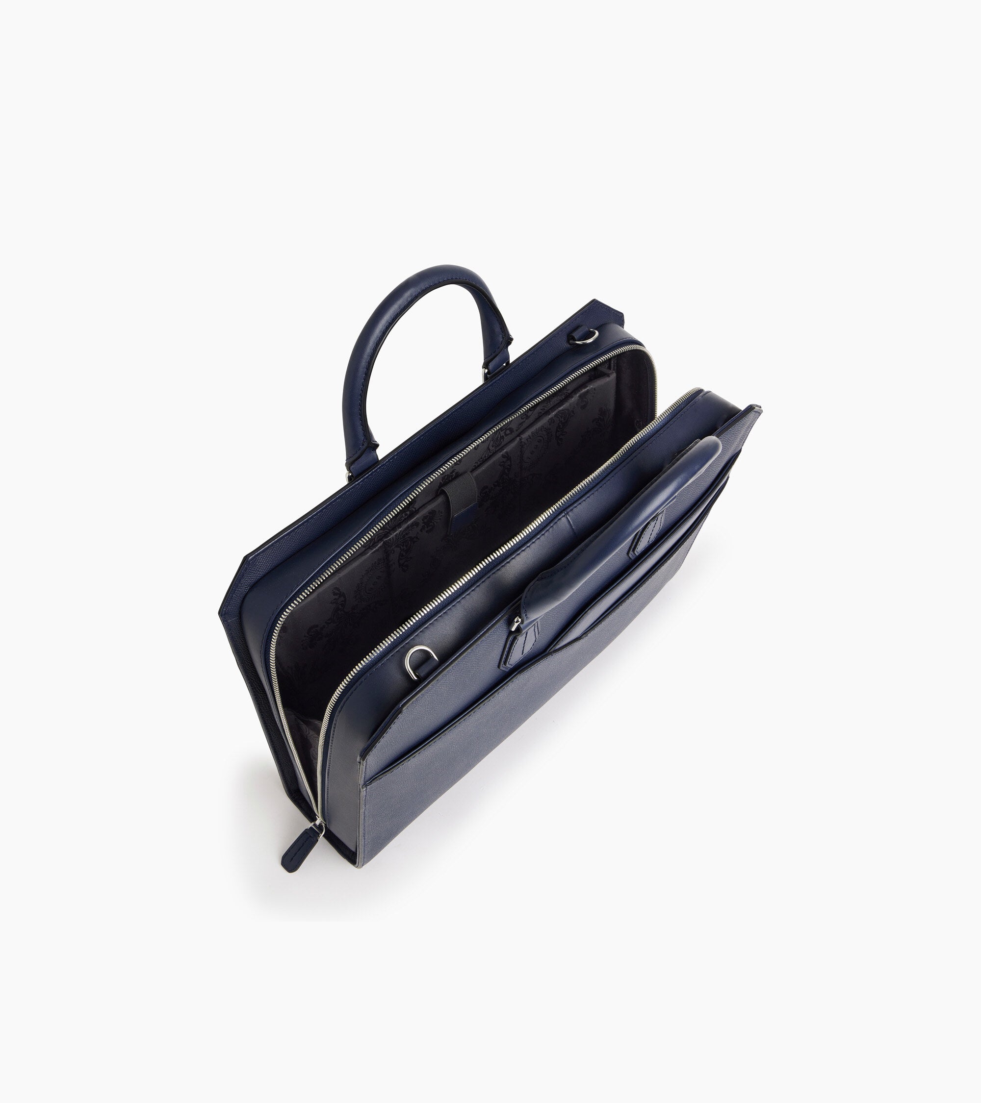 Porte documents 15 Gaston en cuir grain croisé