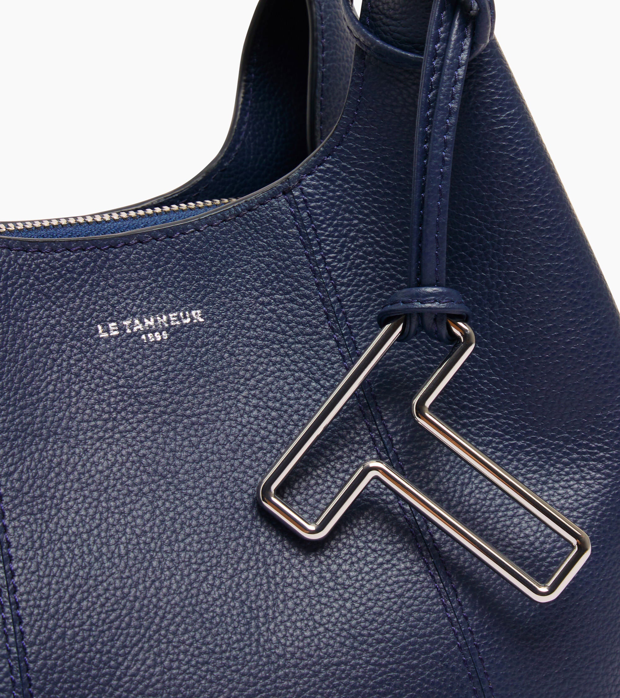 Juliette small handbag in pebbled leather