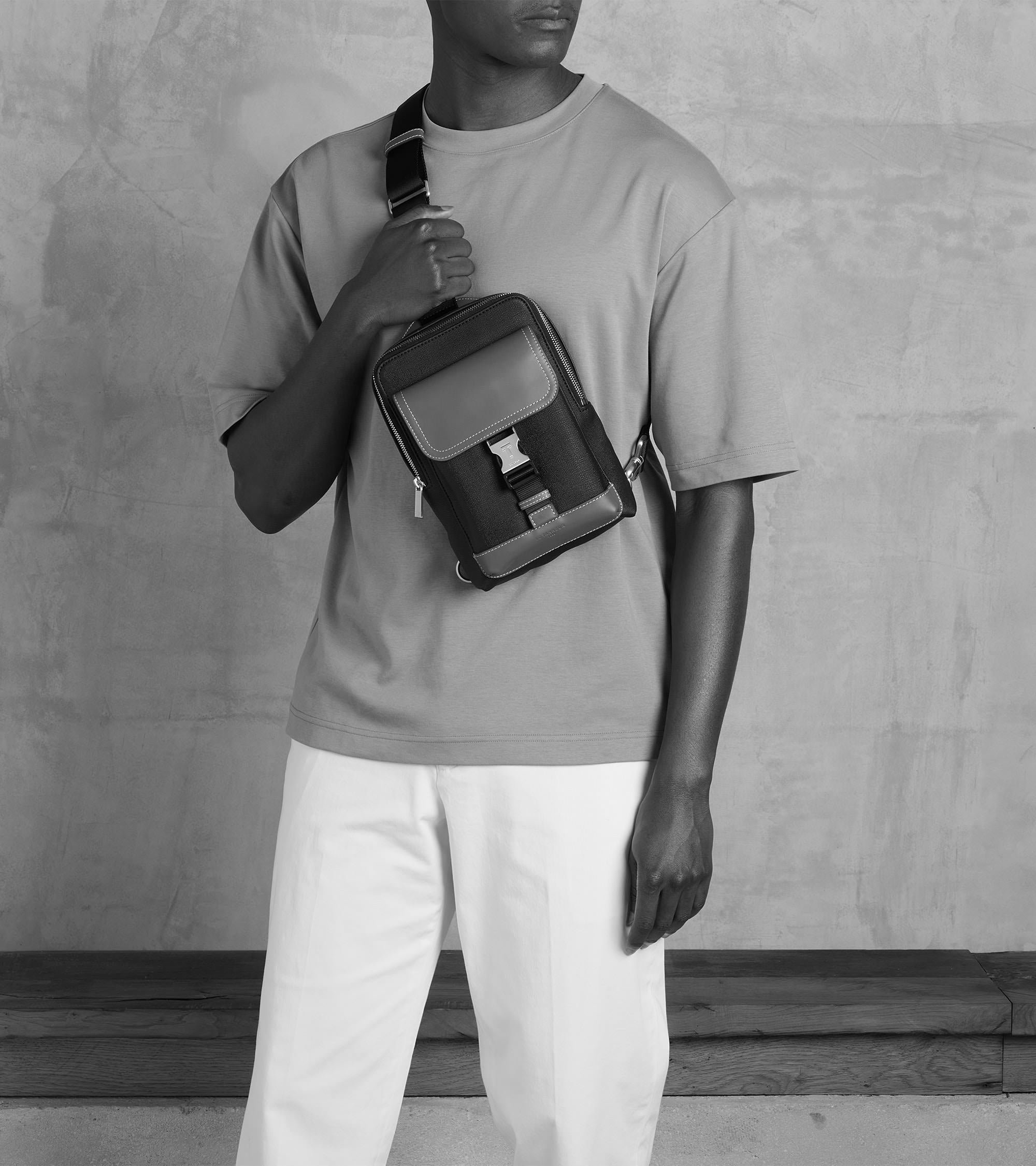 Mochila Maurice de tela revestida