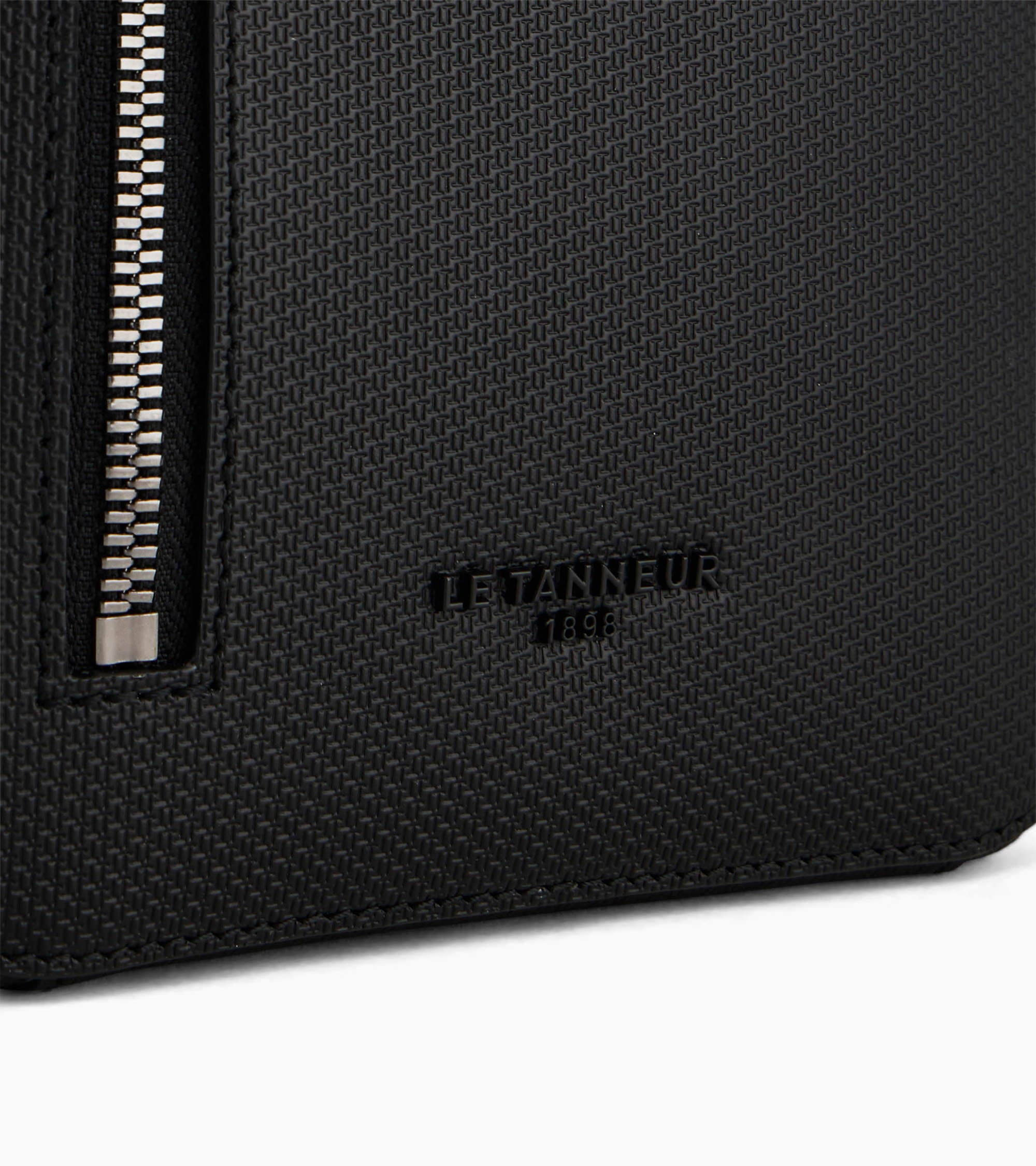 Mochila Emilie de piel con monograma