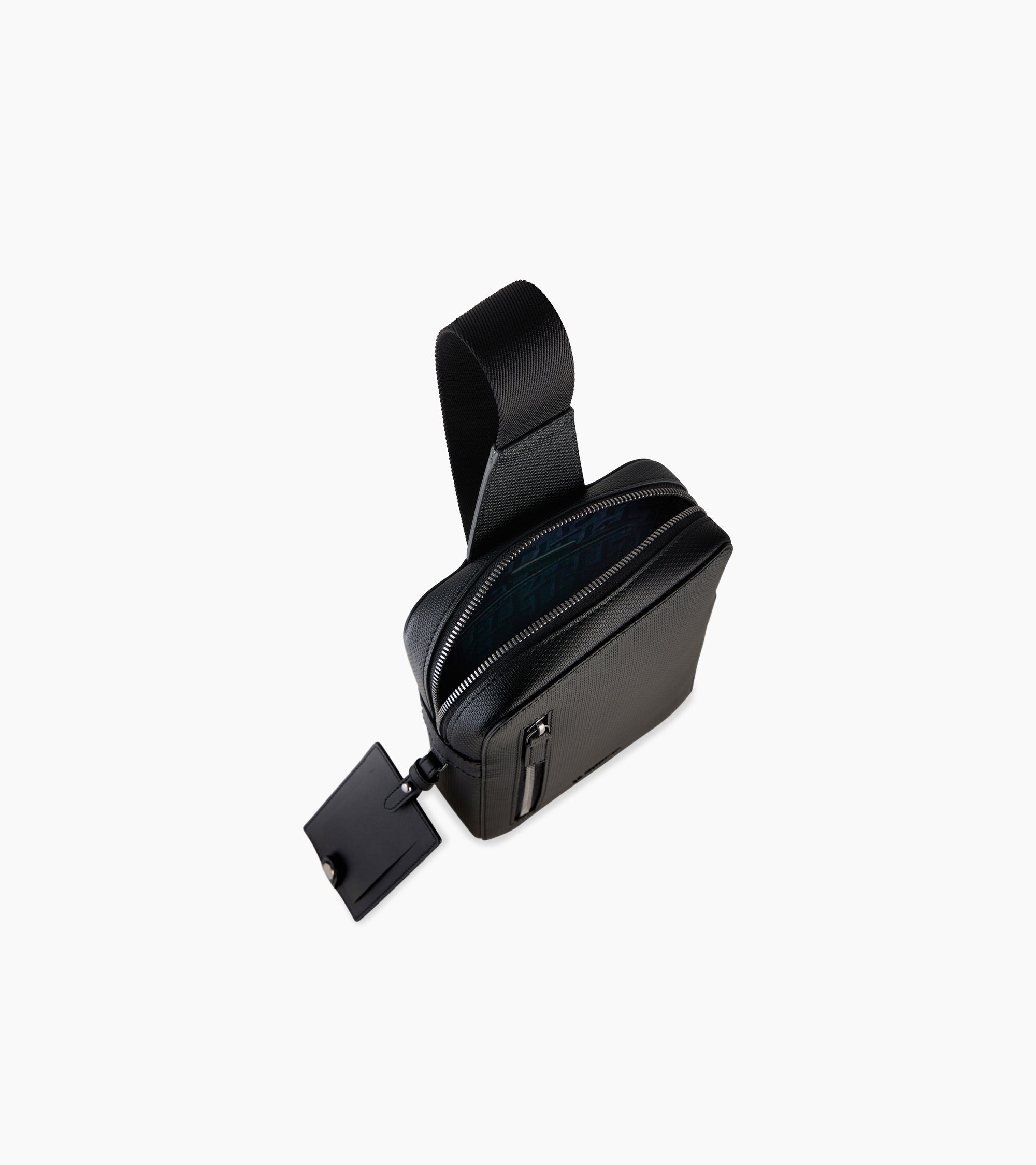 Mochila Emilie de piel con monograma