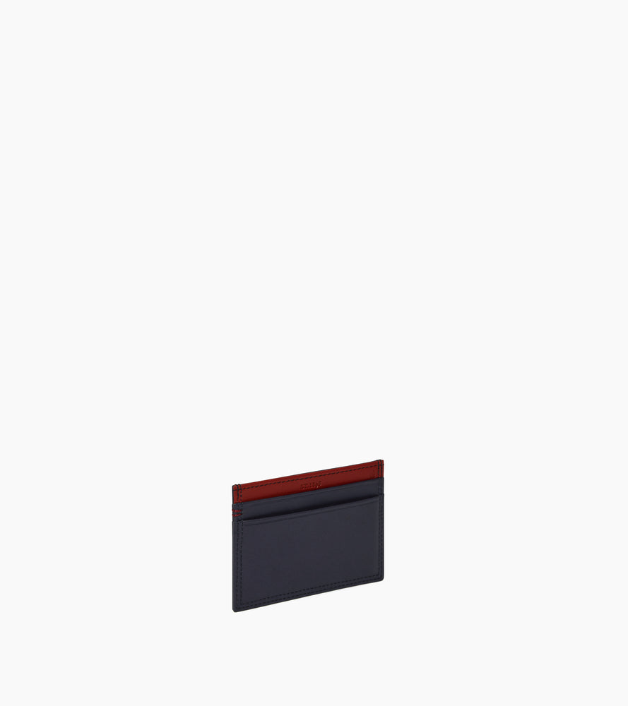Martin card holder in smooth leather