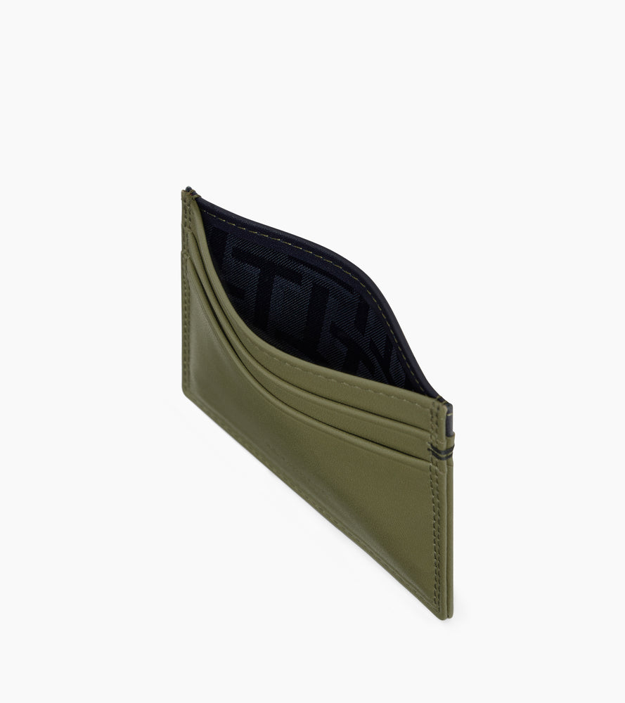 Martin card holder in smooth leather