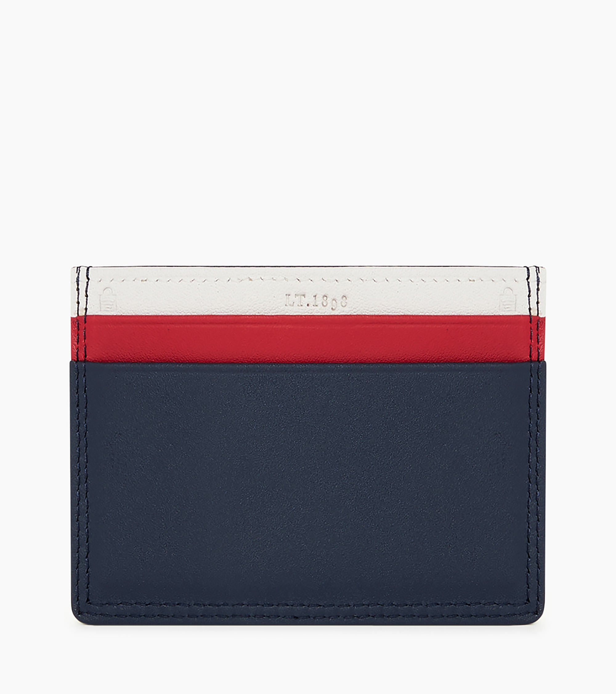 Tarjetero Martin de cuero liso