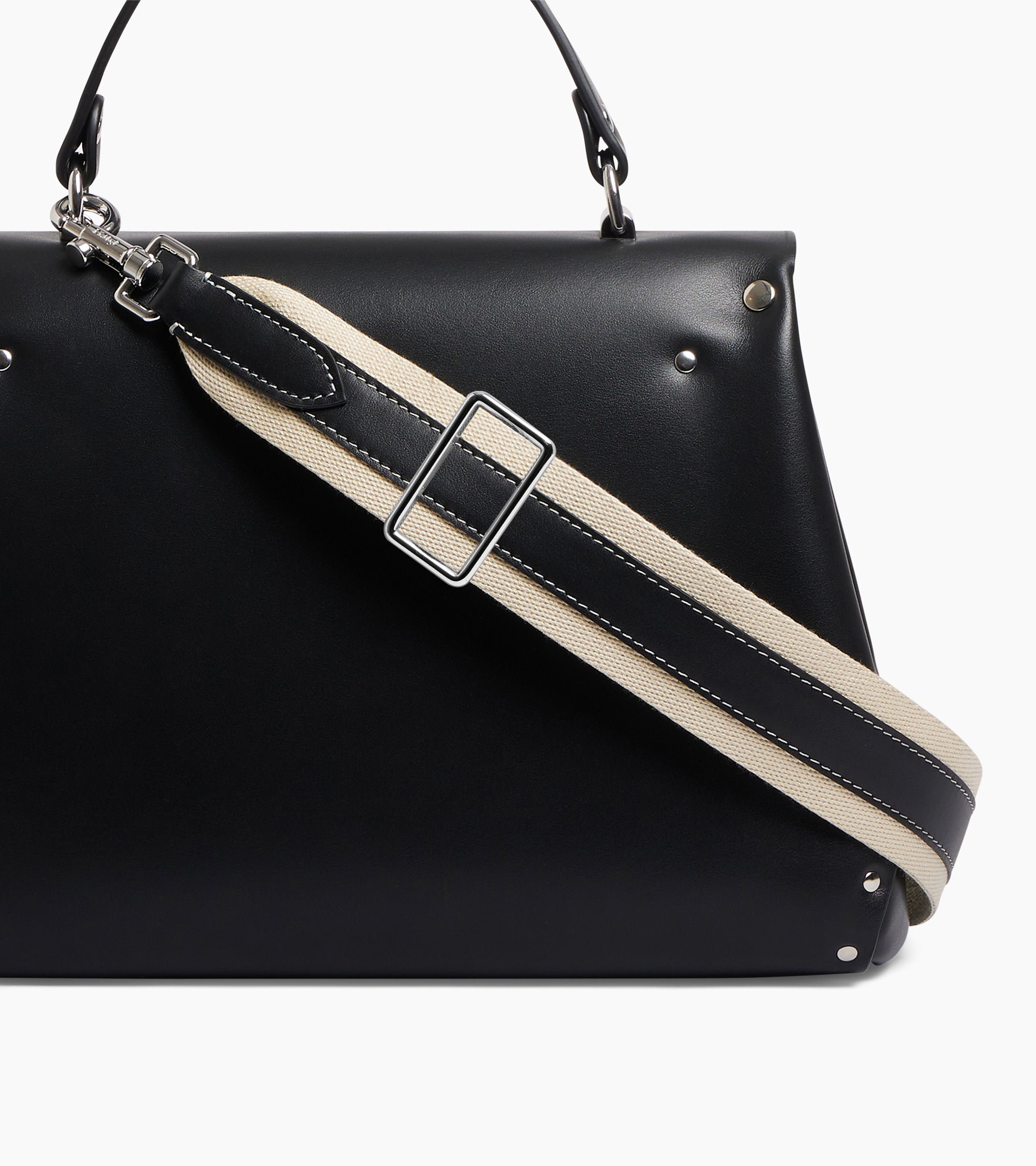 Bolso mediano modelo Sin Costuras de cuero liso