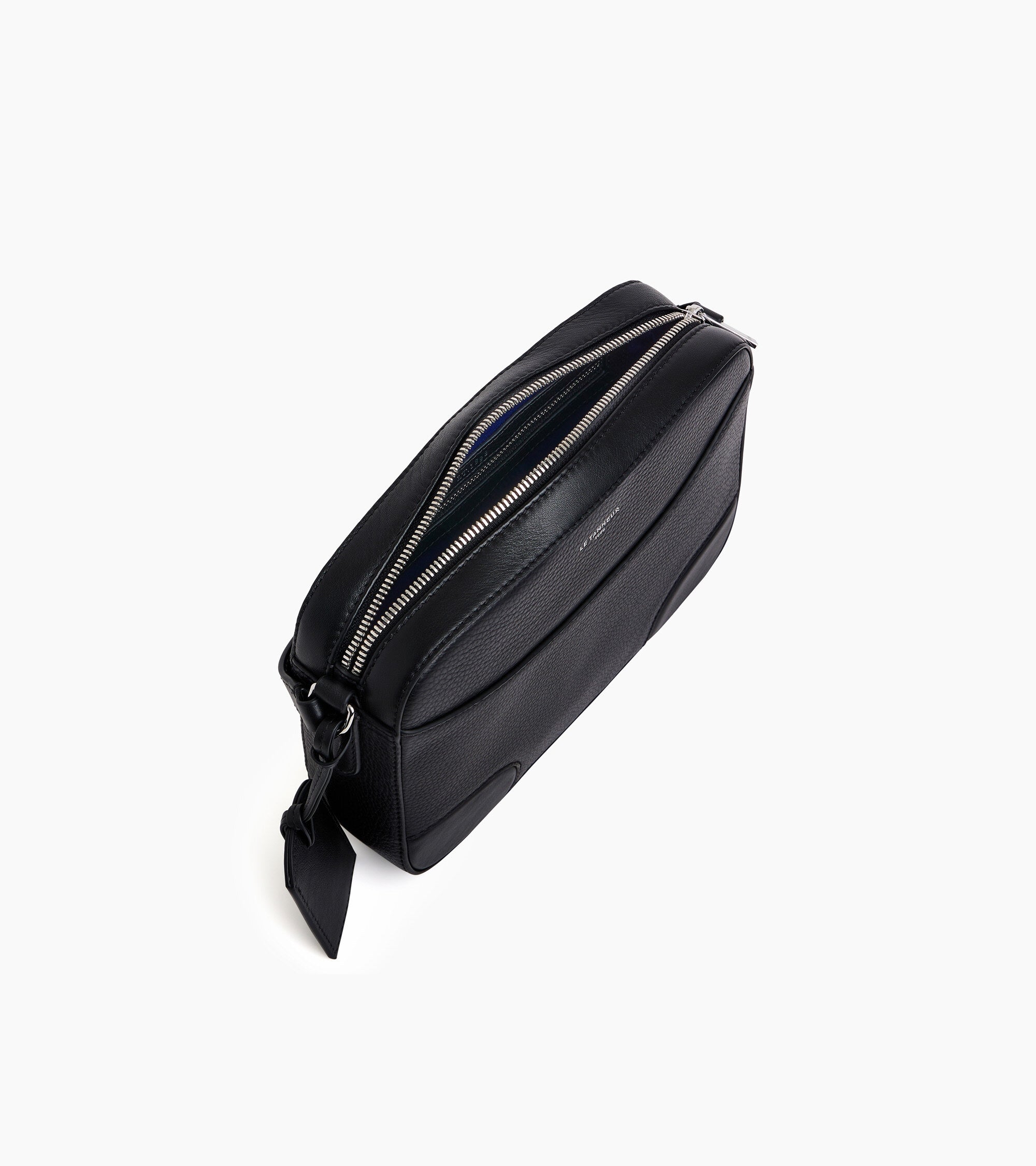 Romy medium smooth grained leather shoulder bag