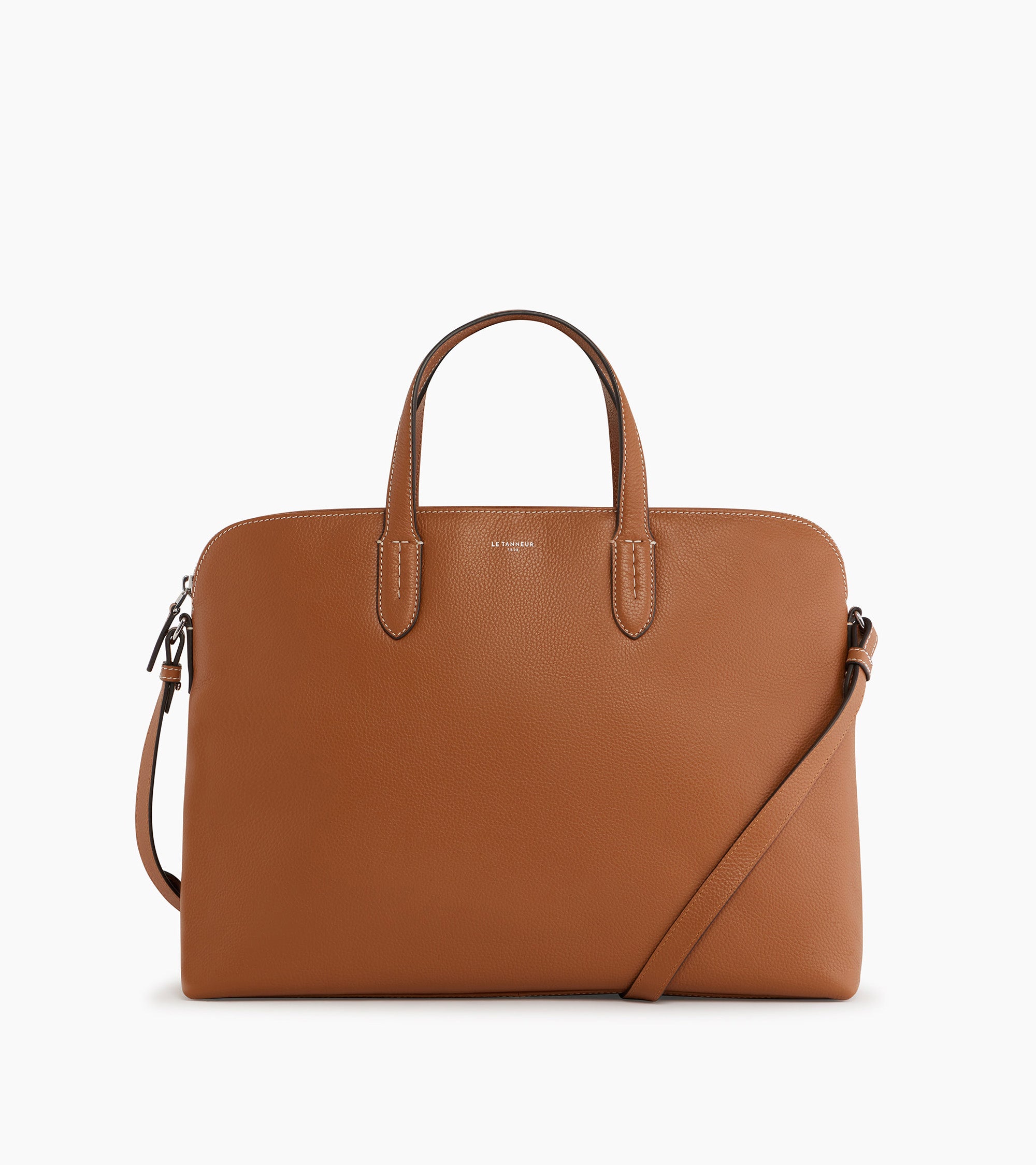 Portadocumentos de 15 con 1 fuelle Sophie de cuero granulado