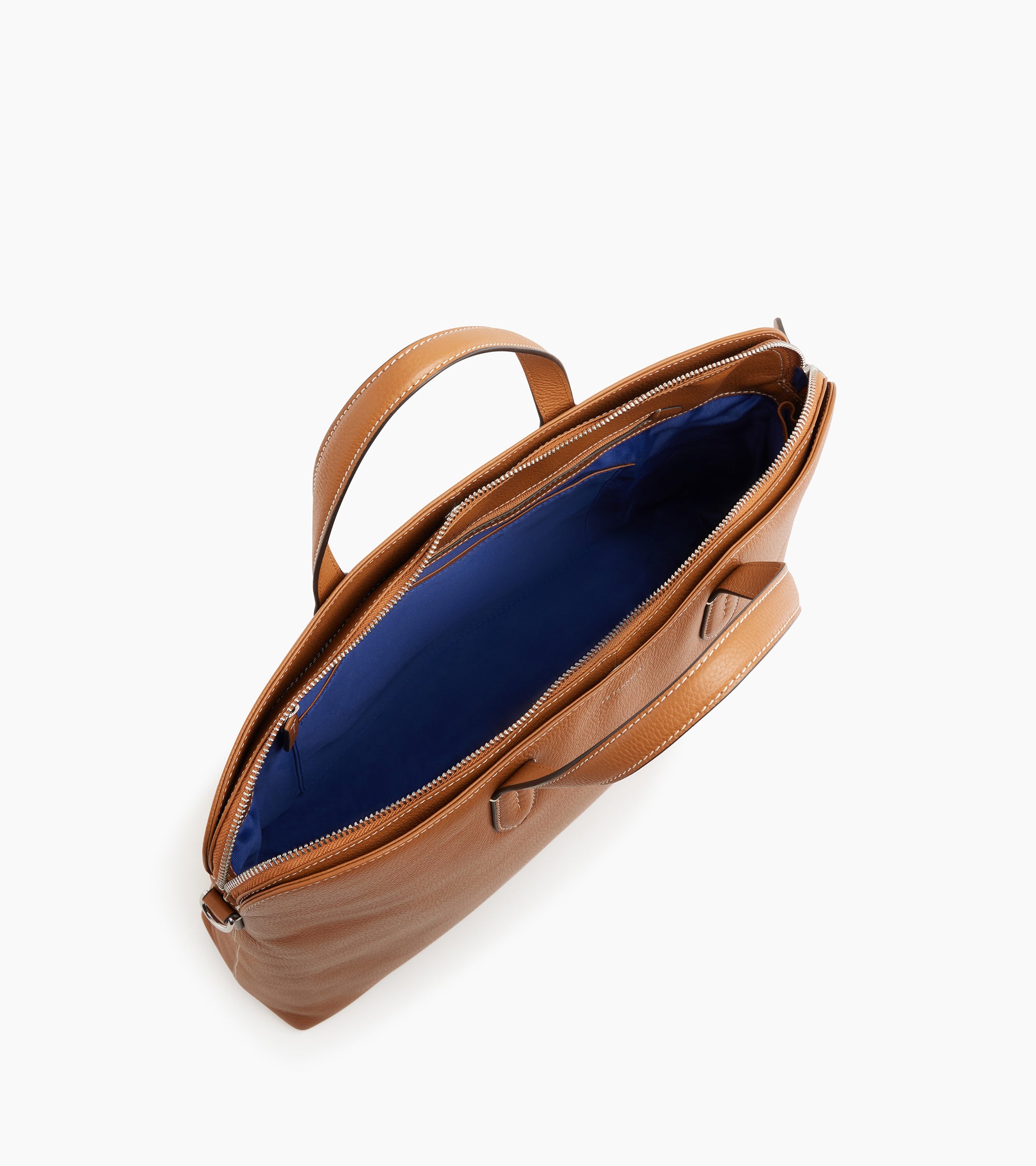 Portadocumentos de 15 con 1 fuelle Sophie de cuero granulado