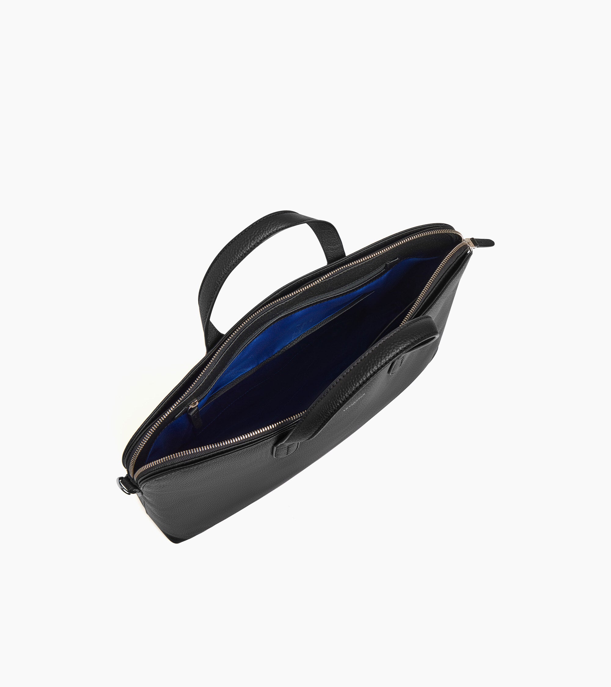 Portadocumentos de 15 con 1 fuelle Sophie de cuero granulado