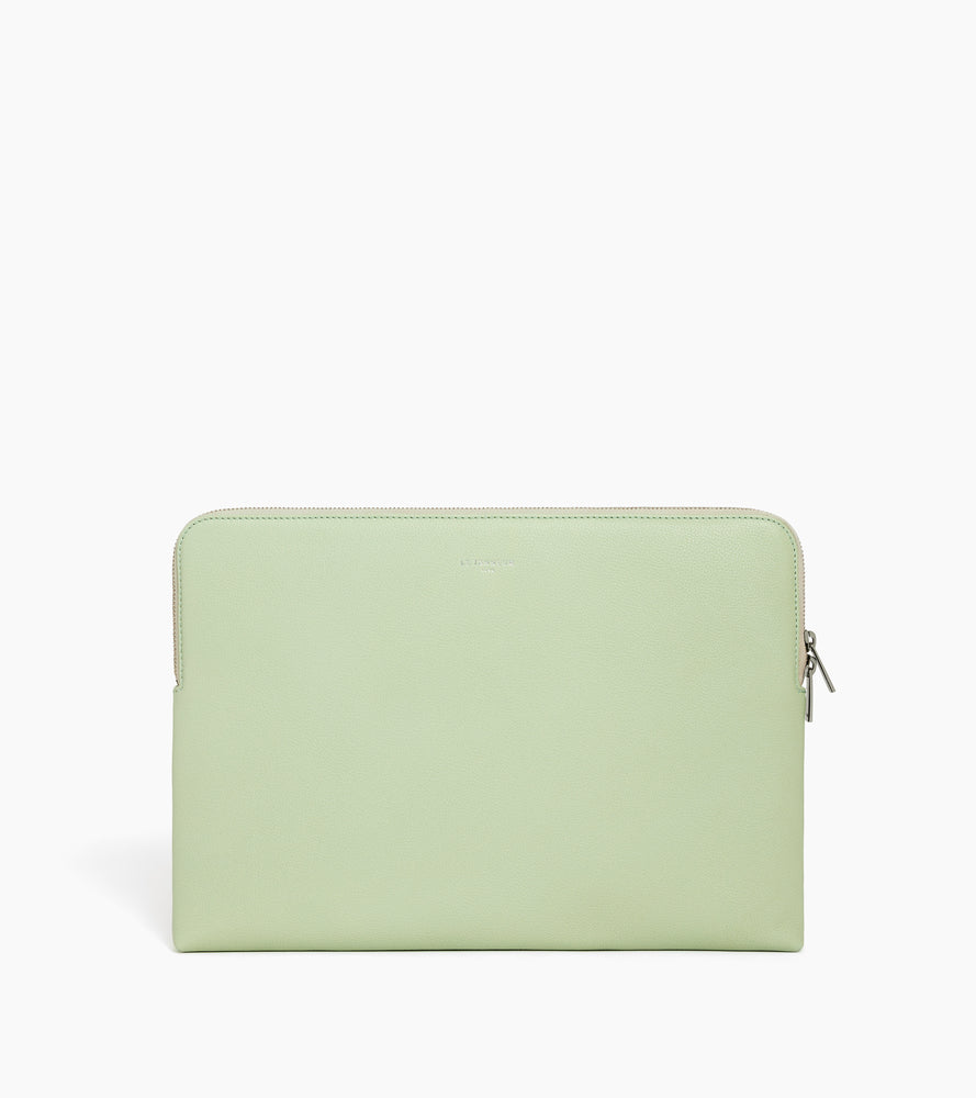 Bolso para portátil de 14" en cuero granulado