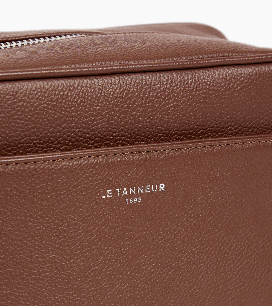 Neceser de cuero granulado