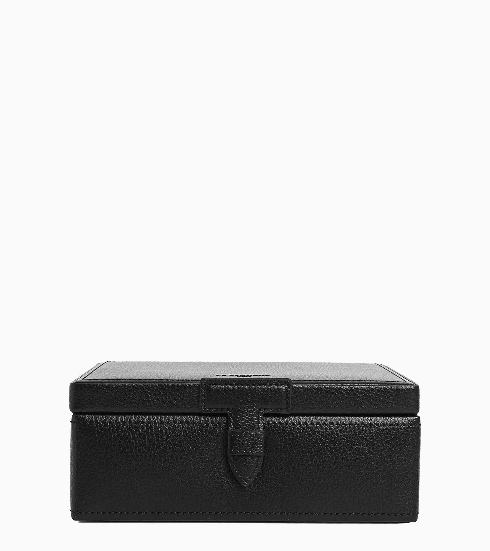 Estuche de piel para 6 relojes de pulsera