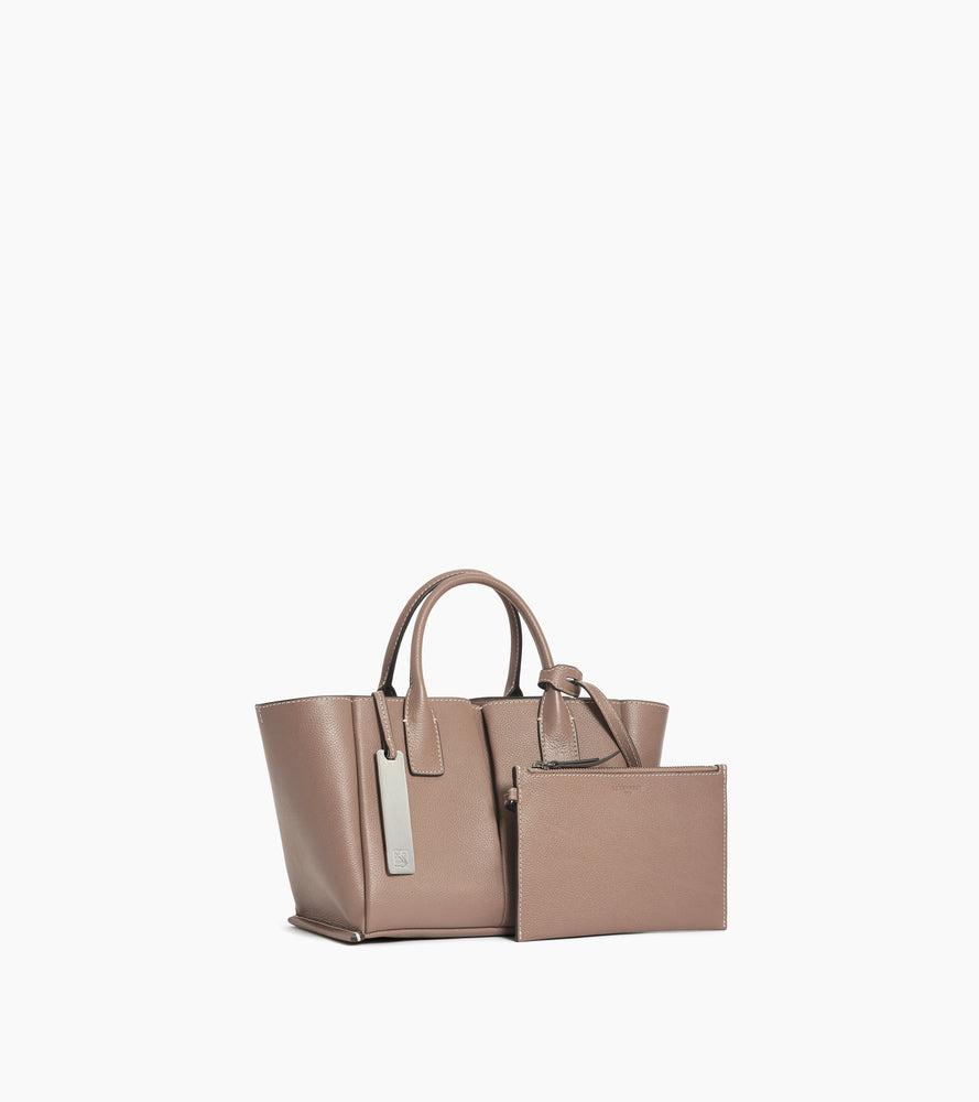 Pequeño bolso Elena de cuero texturizado