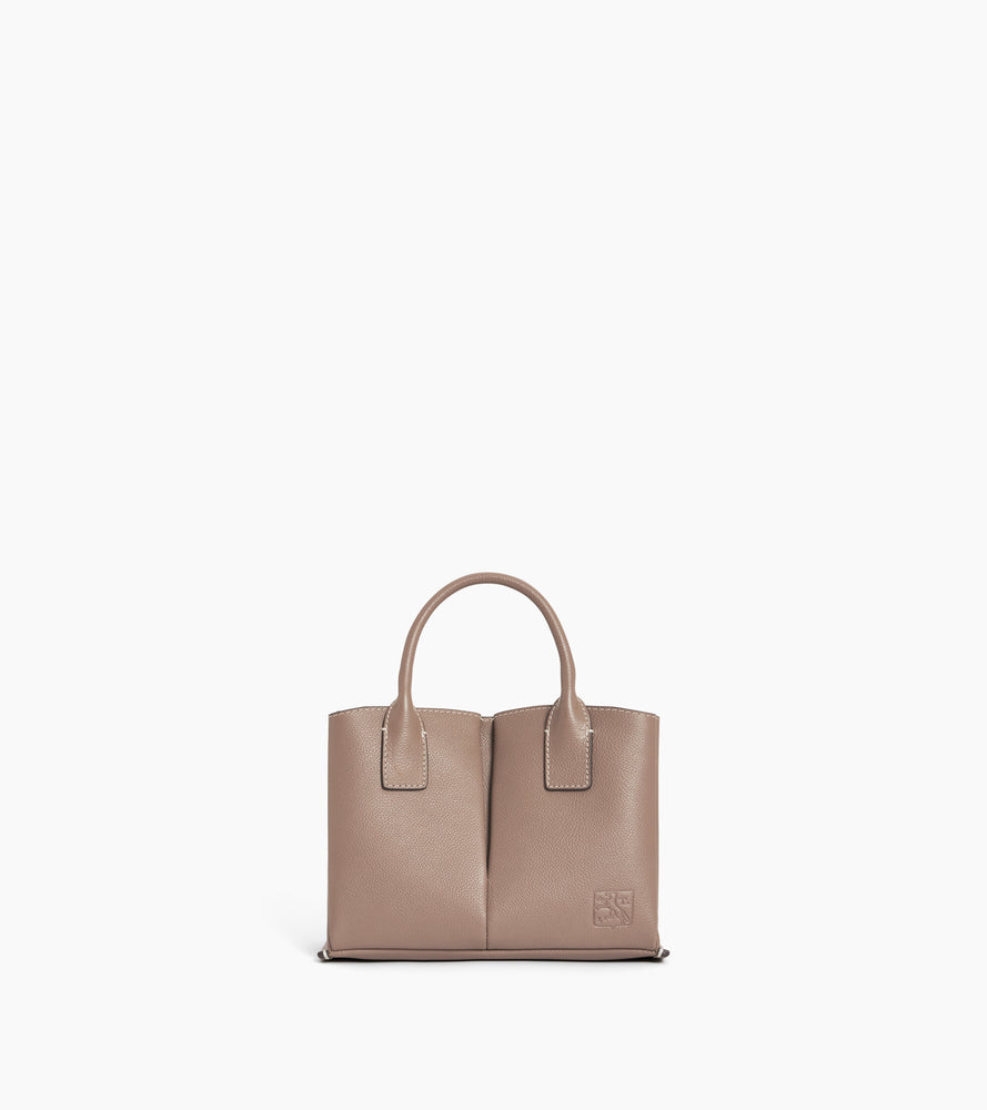 Pequeño bolso Elena de cuero texturizado