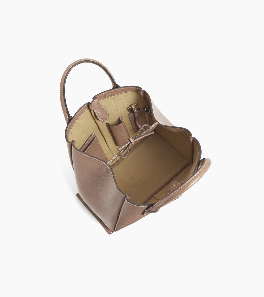 Pequeño bolso Elena de cuero texturizado