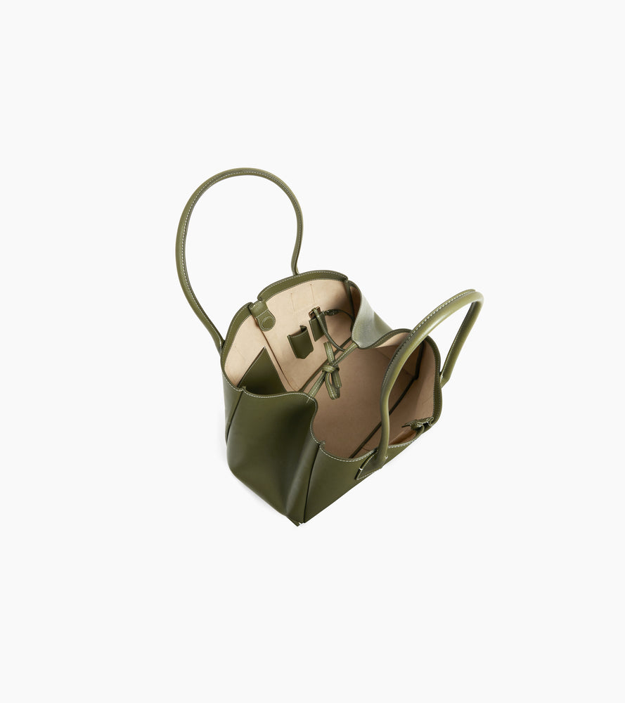 Bolso tote grande Elena de cuero texturizado