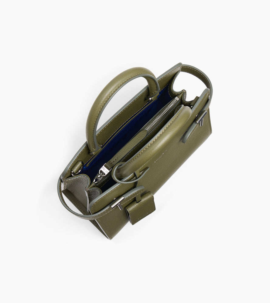 Petit sac à main Emilie en cuir grainé