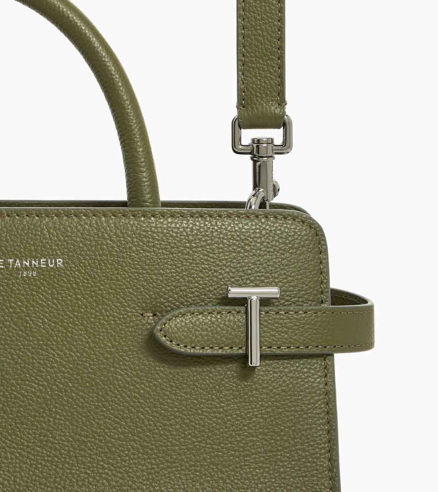 Bolso mediano Emilie de piel texturizada