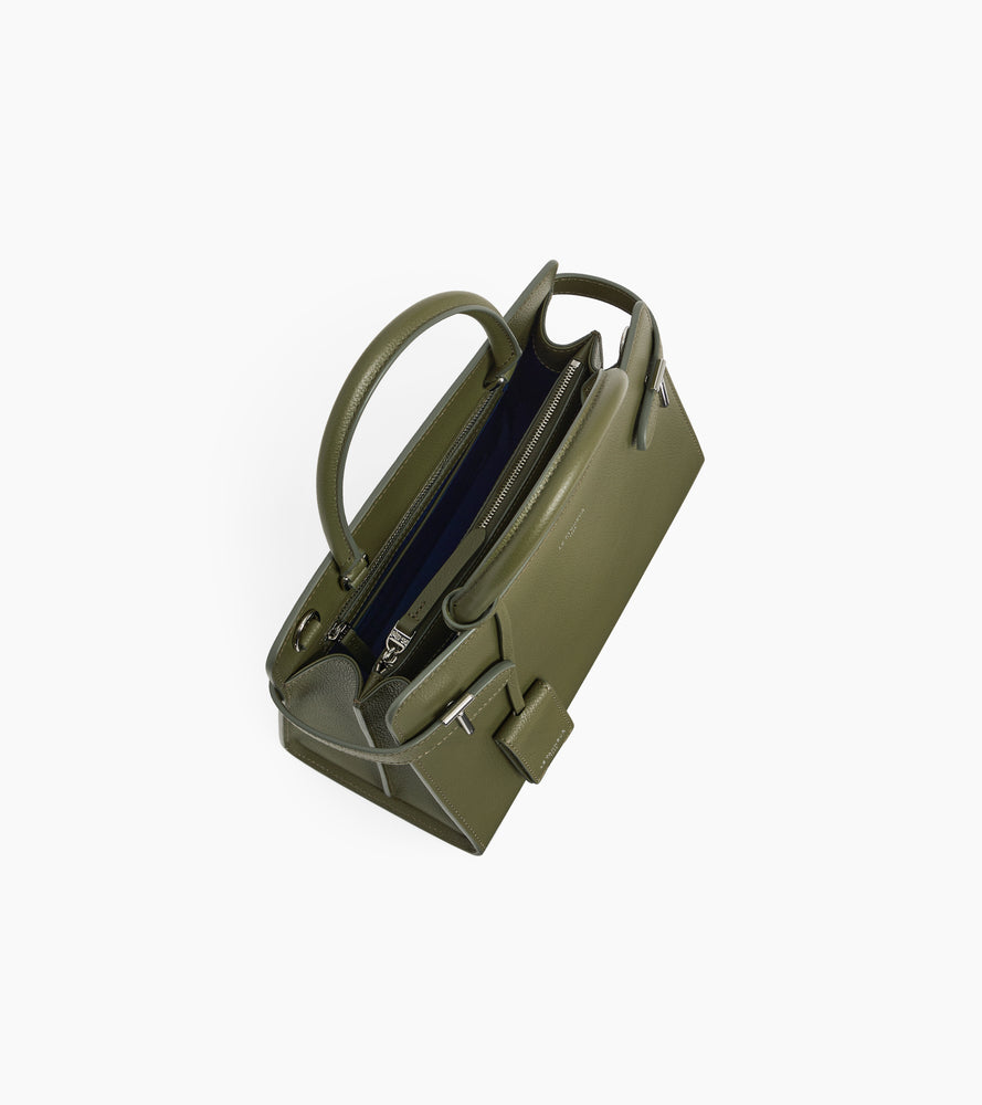 Bolso mediano Emilie de piel texturizada