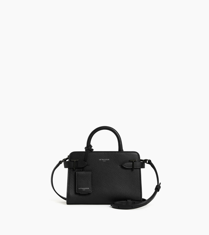 Emilie mini handbag in grained leather