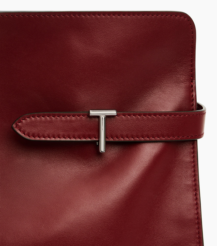 Sac porté épaule modèle maxi Emie en cuir lisse et nubuck