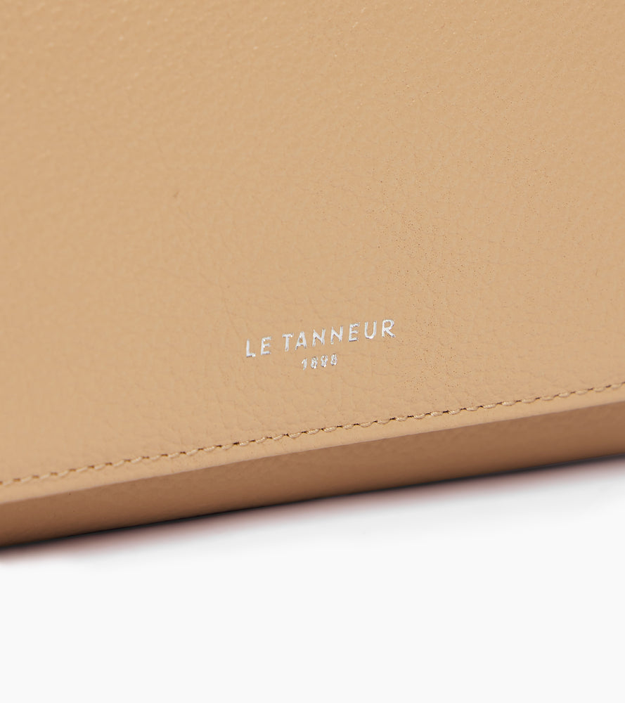 Portefeuille Emilie en cuir grainé