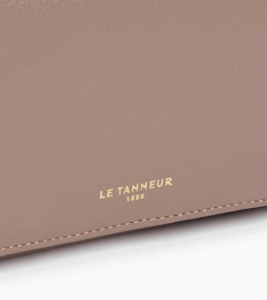 Portefeuille Emilie en cuir grainé