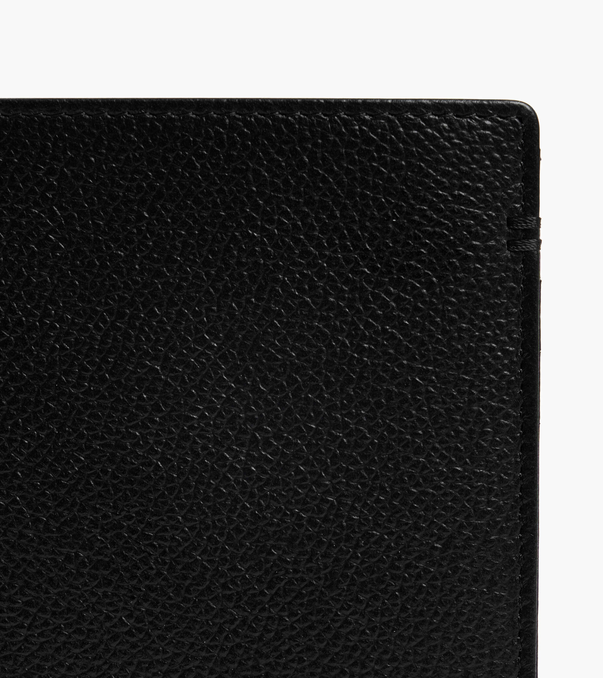 Lucien グレインレザー ファスナー付き スモール 縦型 二つ折り財布