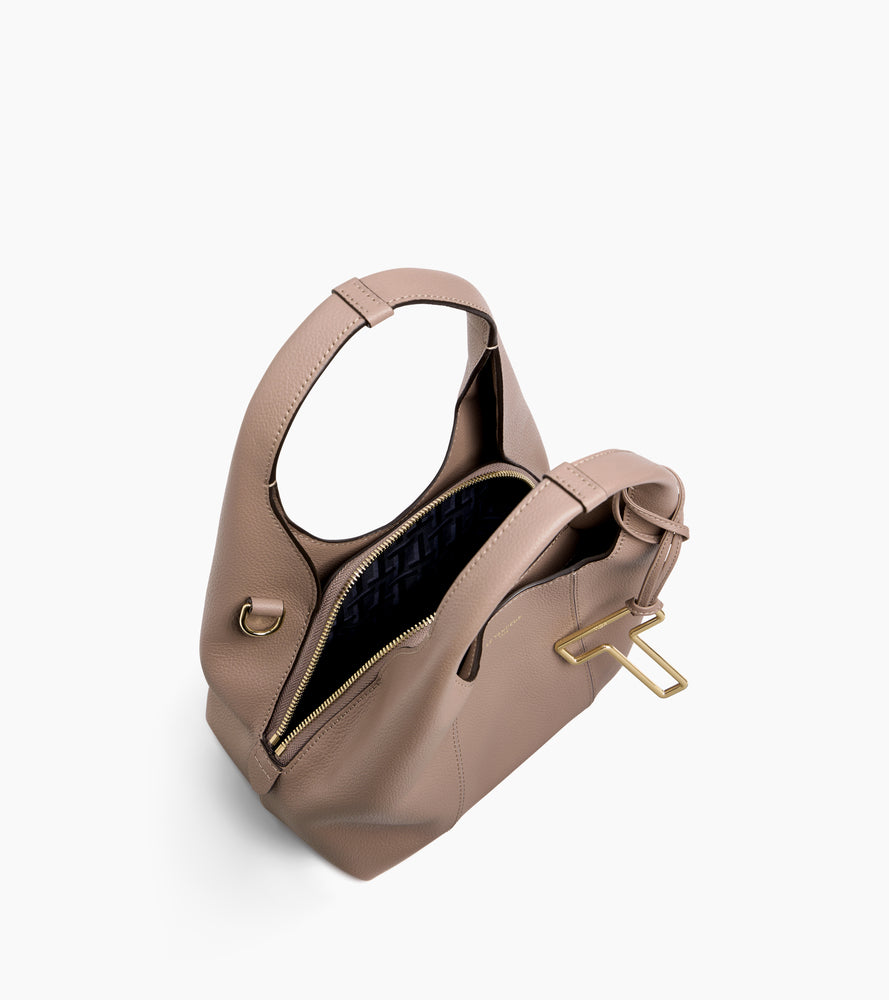 Juliette small handbag in grained leather