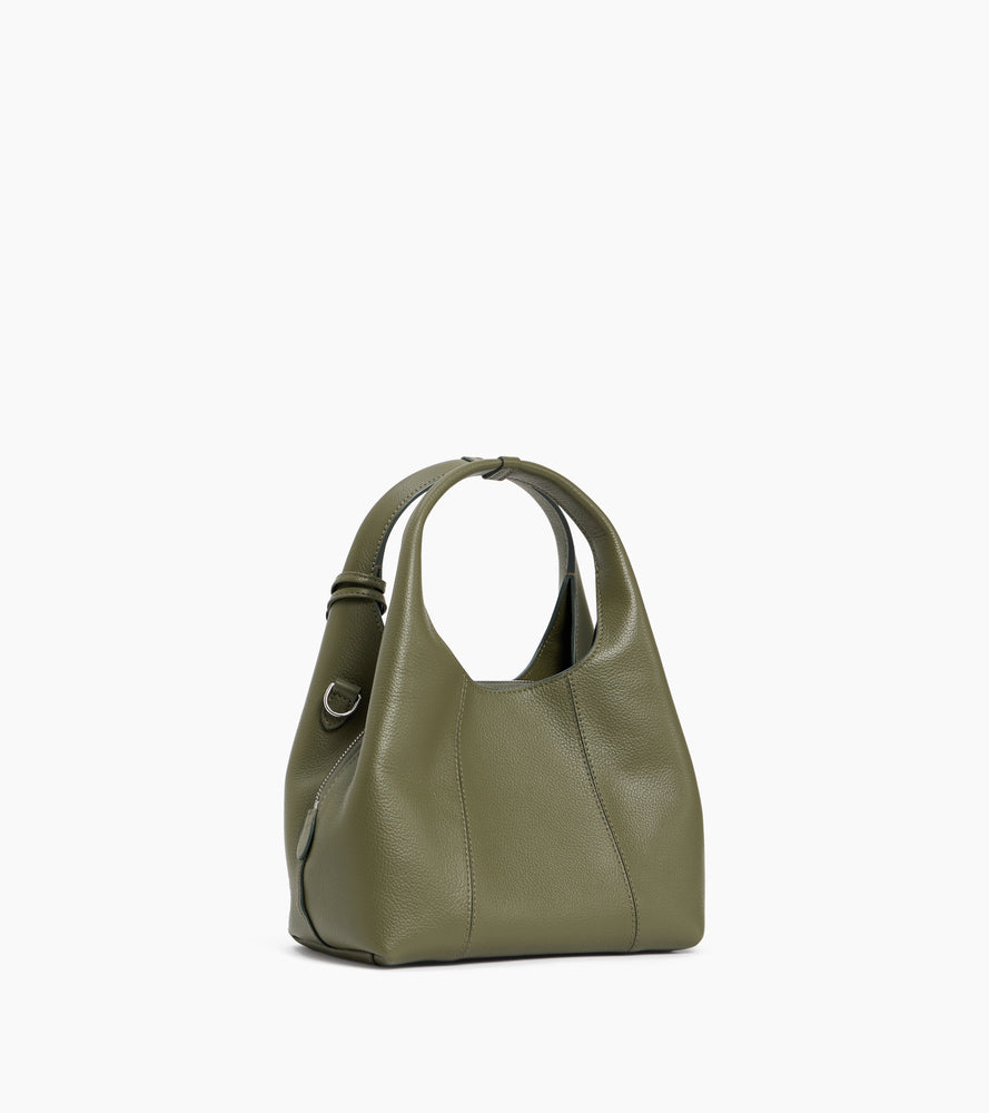 Juliette small handbag in grained leather