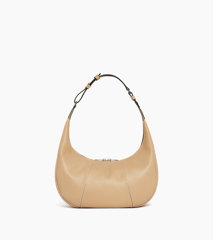Bolso hobo pequeño Juliette de cuero granulado
