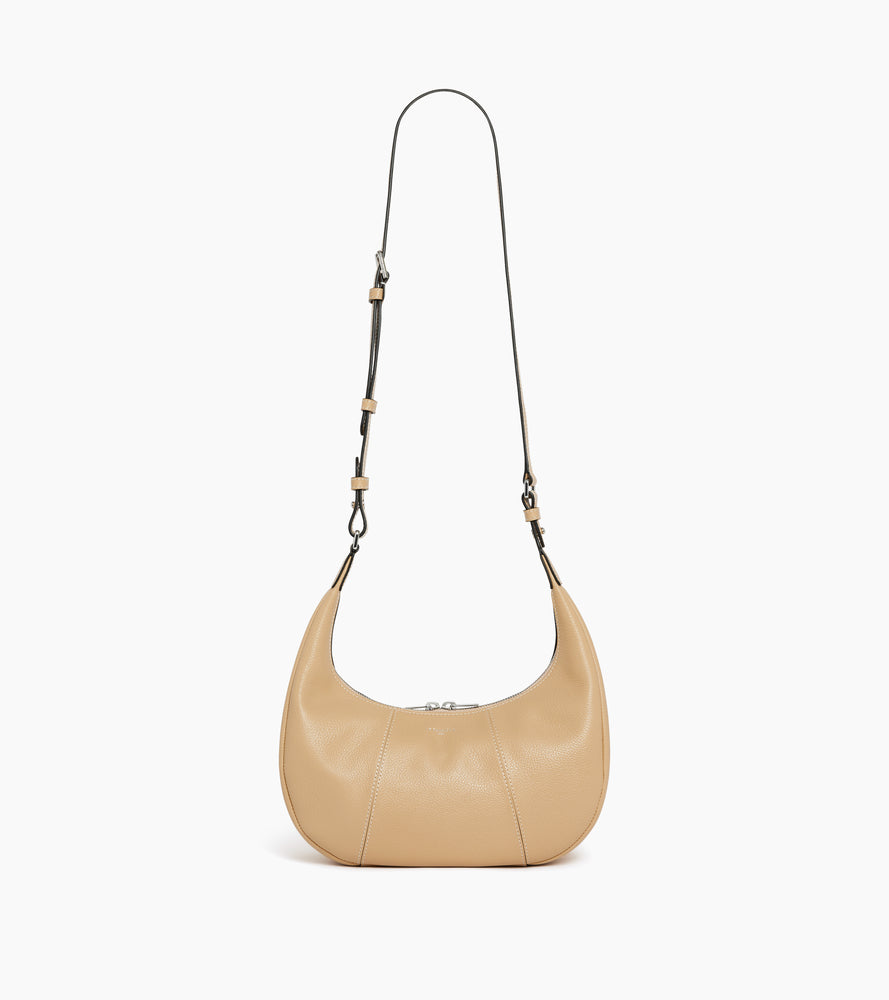 Bolso hobo pequeño Juliette de cuero granulado
