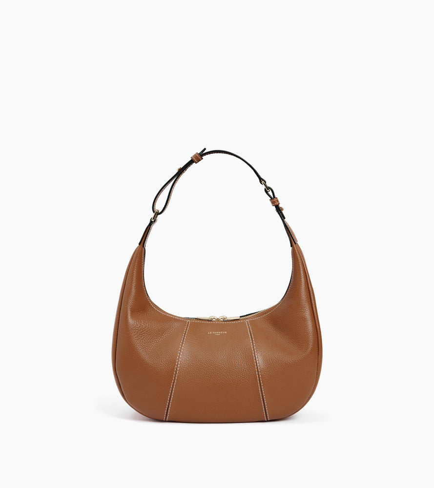 Bolso hobo pequeño Juliette de cuero granulado