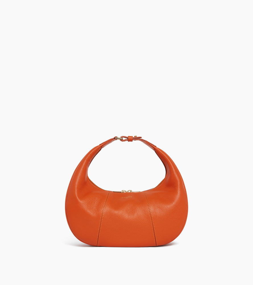Bolso hobo pequeño Juliette de cuero granulado