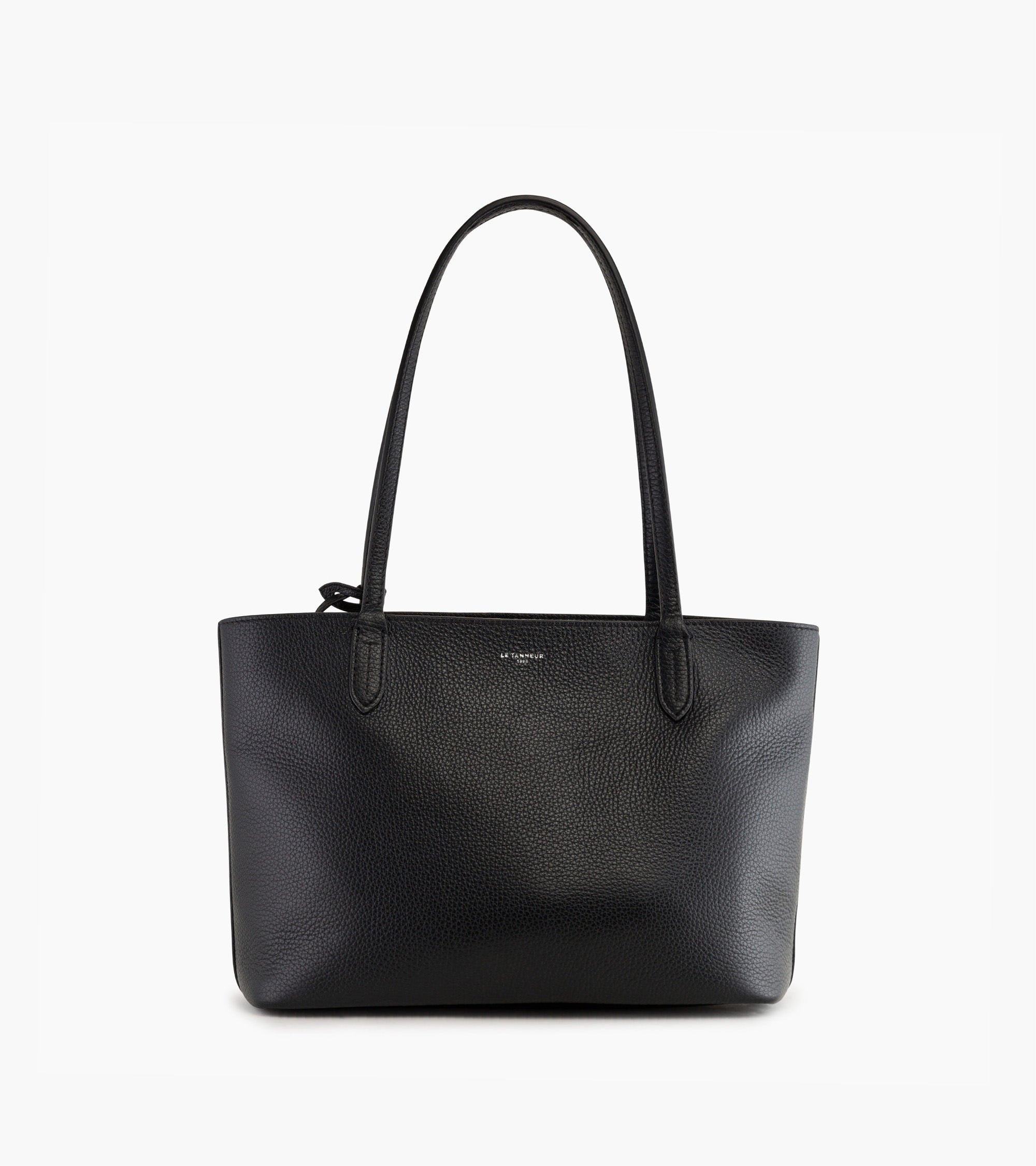 Bolso capazo pequeño Louise de piel texturizada