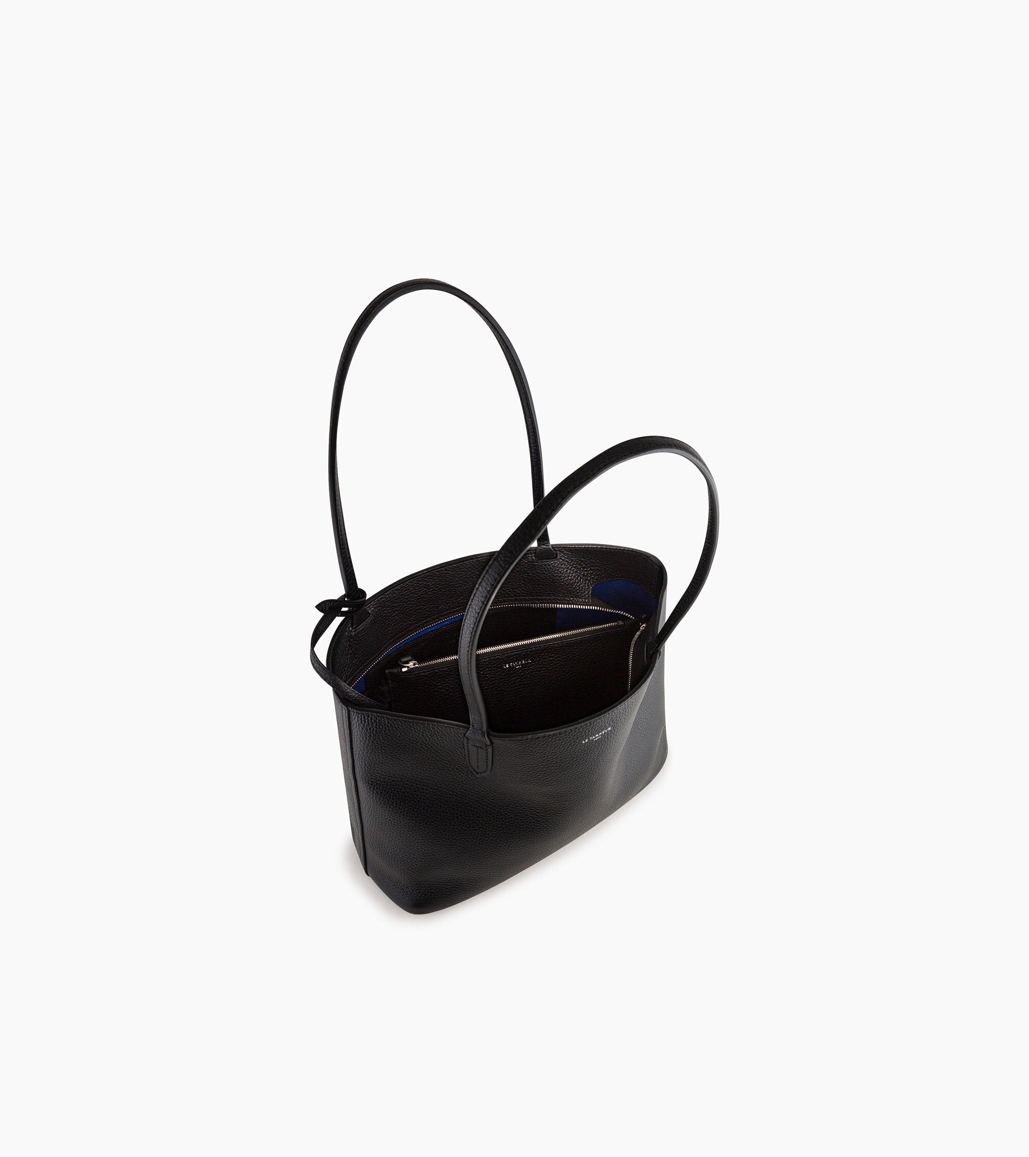 Bolso capazo pequeño Louise de piel texturizada