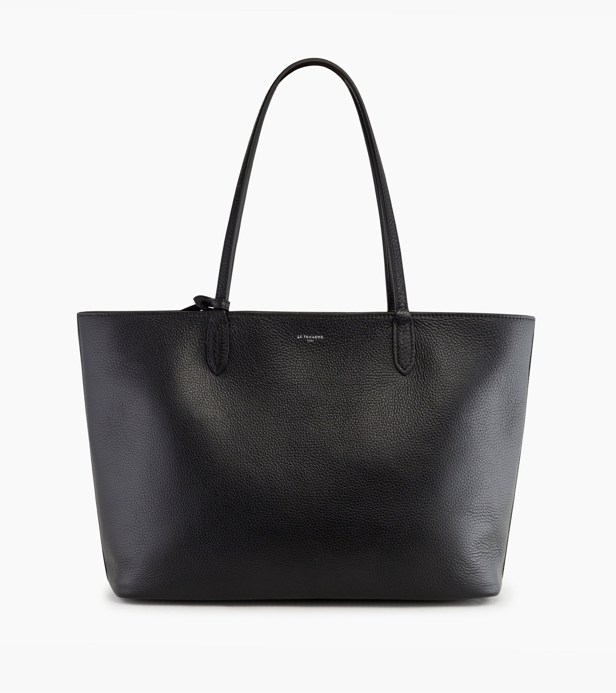 Bolso capazo grande Louise de piel texturizada