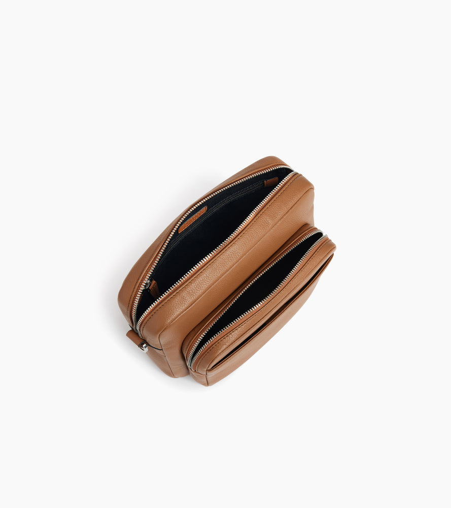 Petit sac bandoulière Marceau en cuir grainé