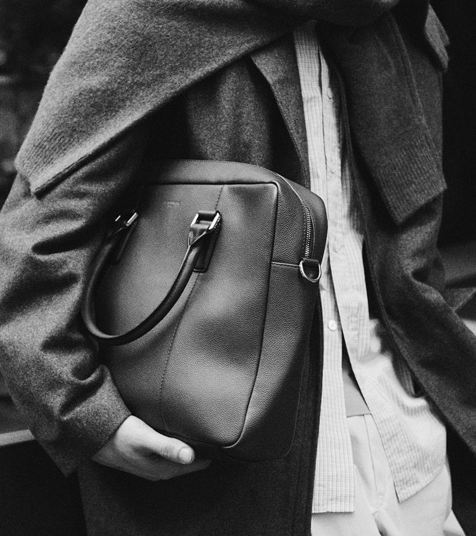 Porta documentos de 15" Marceau de piel texturizada