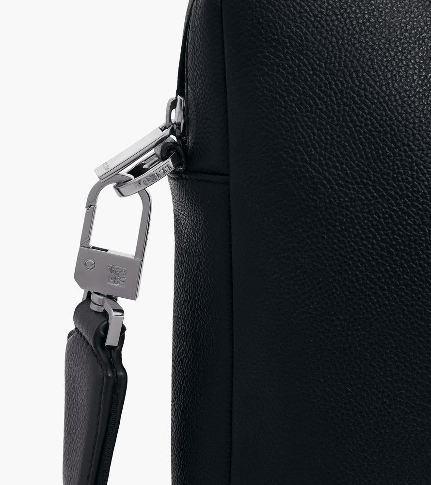 Marceau small 14" briefcase in grained leather