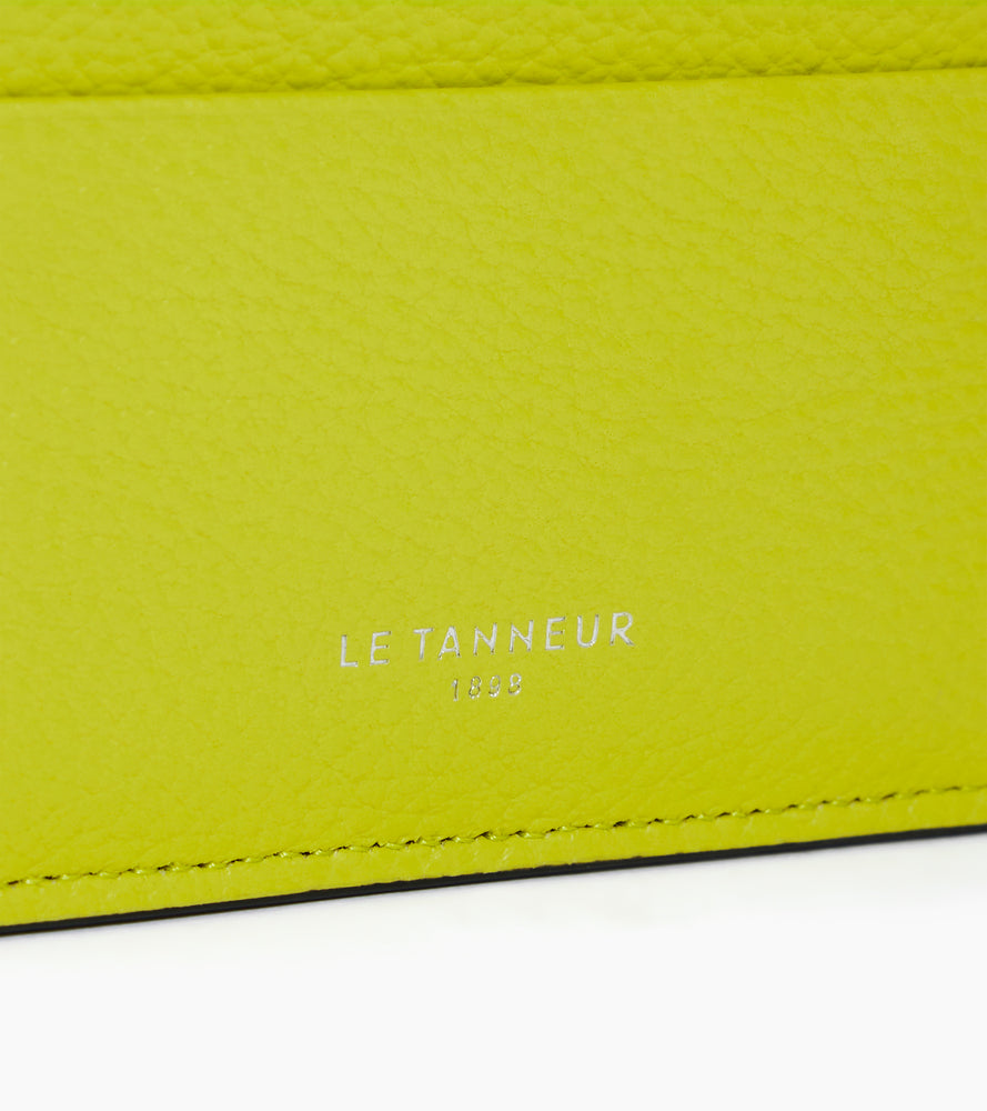 Porte cartes Emile en cuir grainé