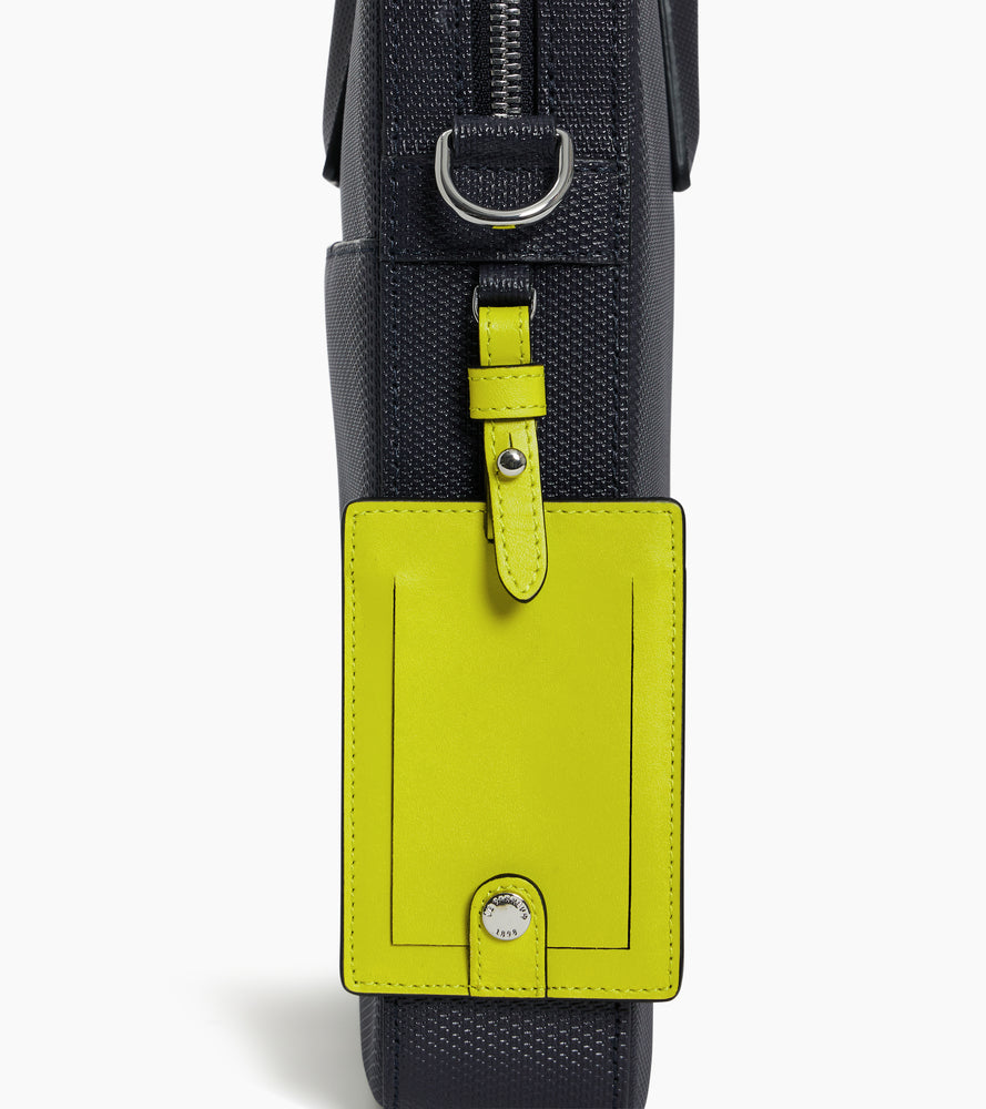 Emile slim, 14" briefcase in signature T leather