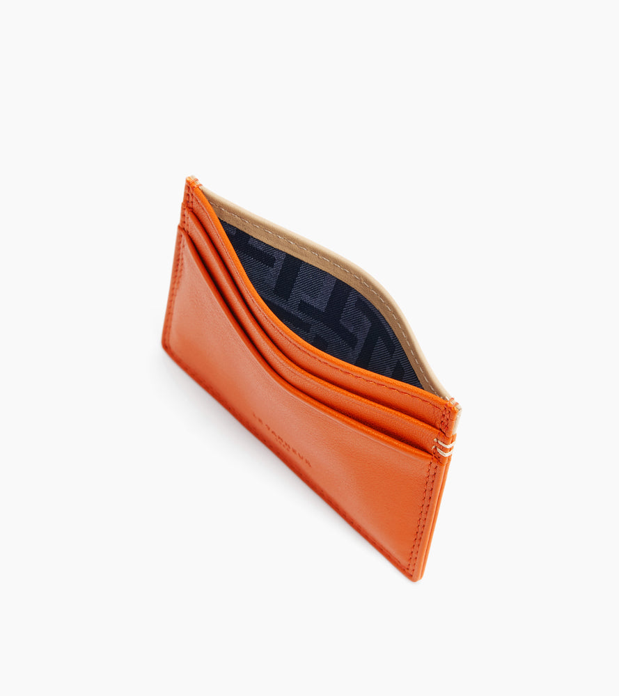 Porte cartes Martin en cuir lisse