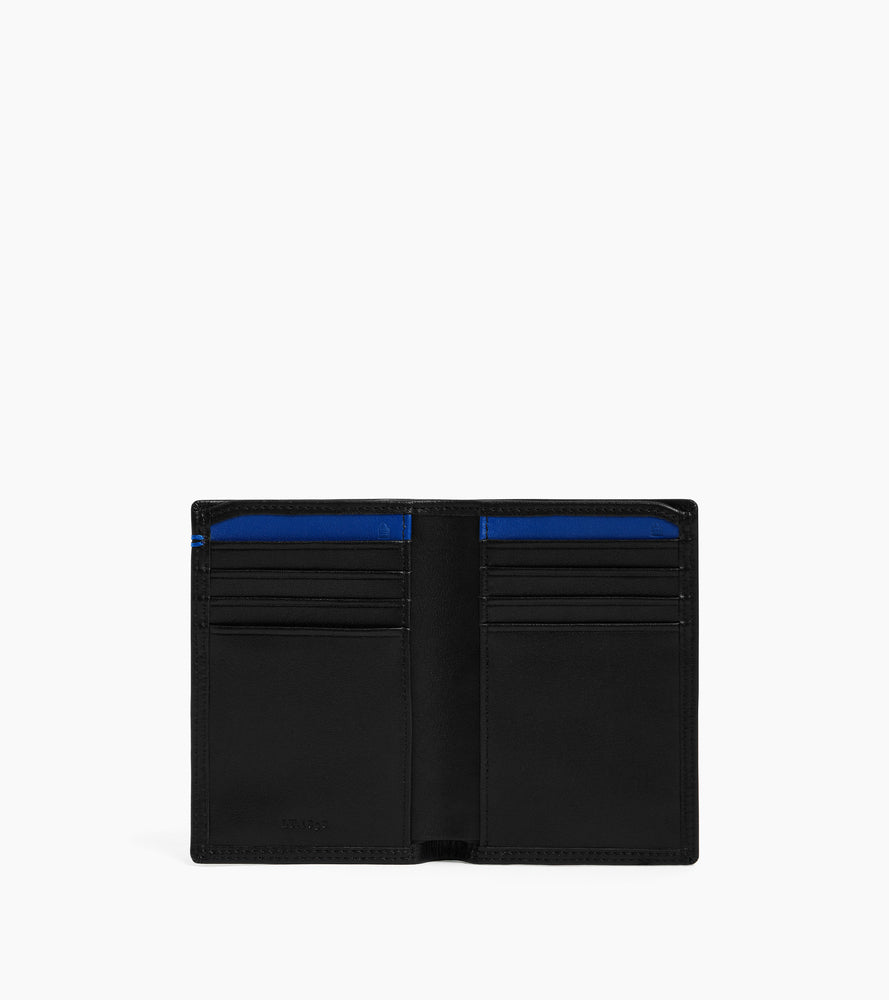 Porte cartes vertical Martin en cuir lisse