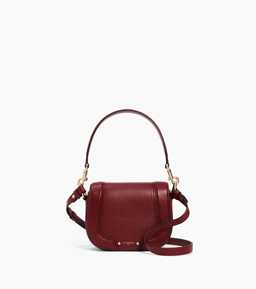 Petit sac bandoulière Ella en cuir grainé