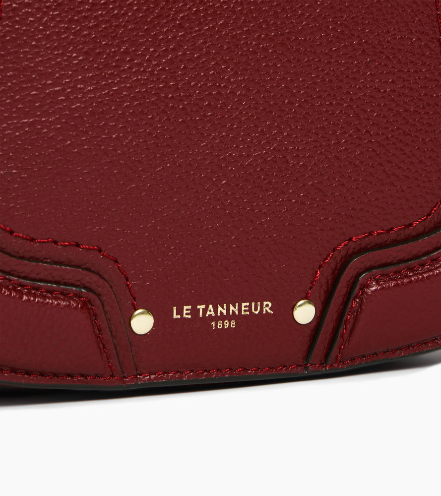 Petit sac bandoulière Ella en cuir grainé