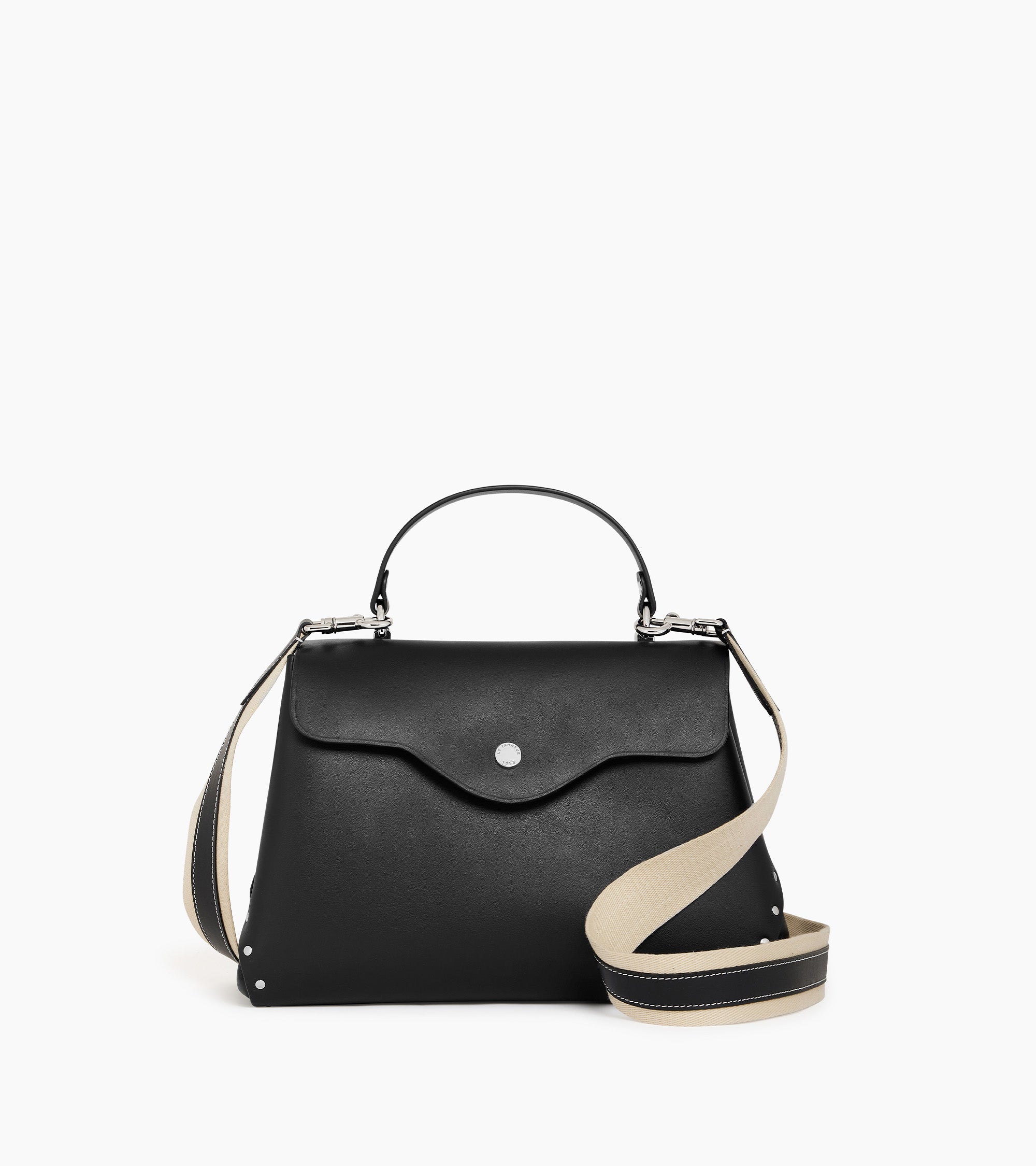 Bolso mediano modelo Sin Costuras de cuero liso
