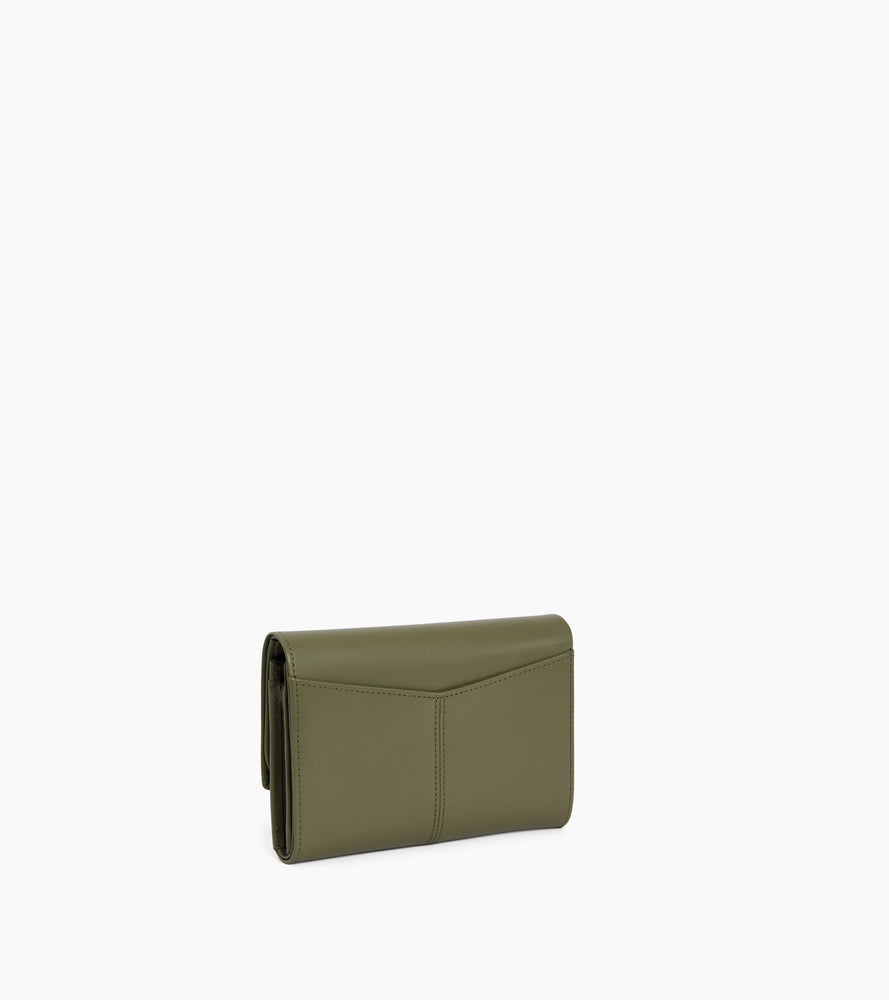 Medium Charlotte wallet in smooth leather