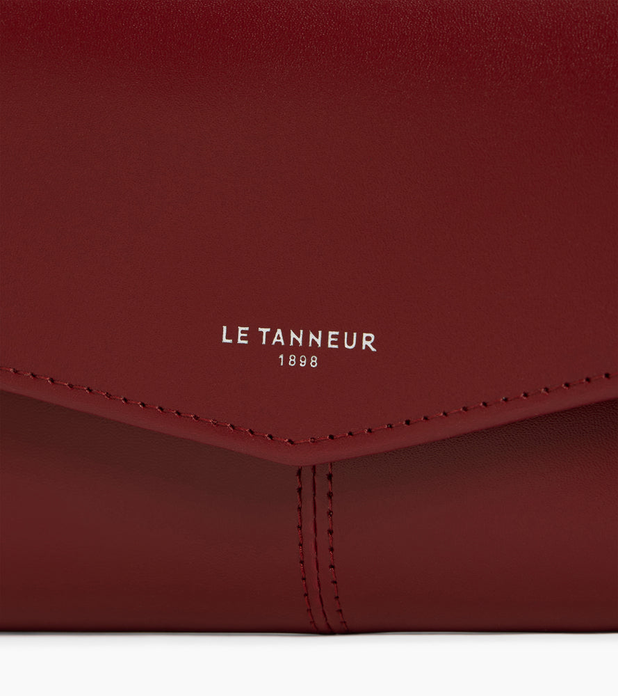 Large Charlotte wallet in smooth leather