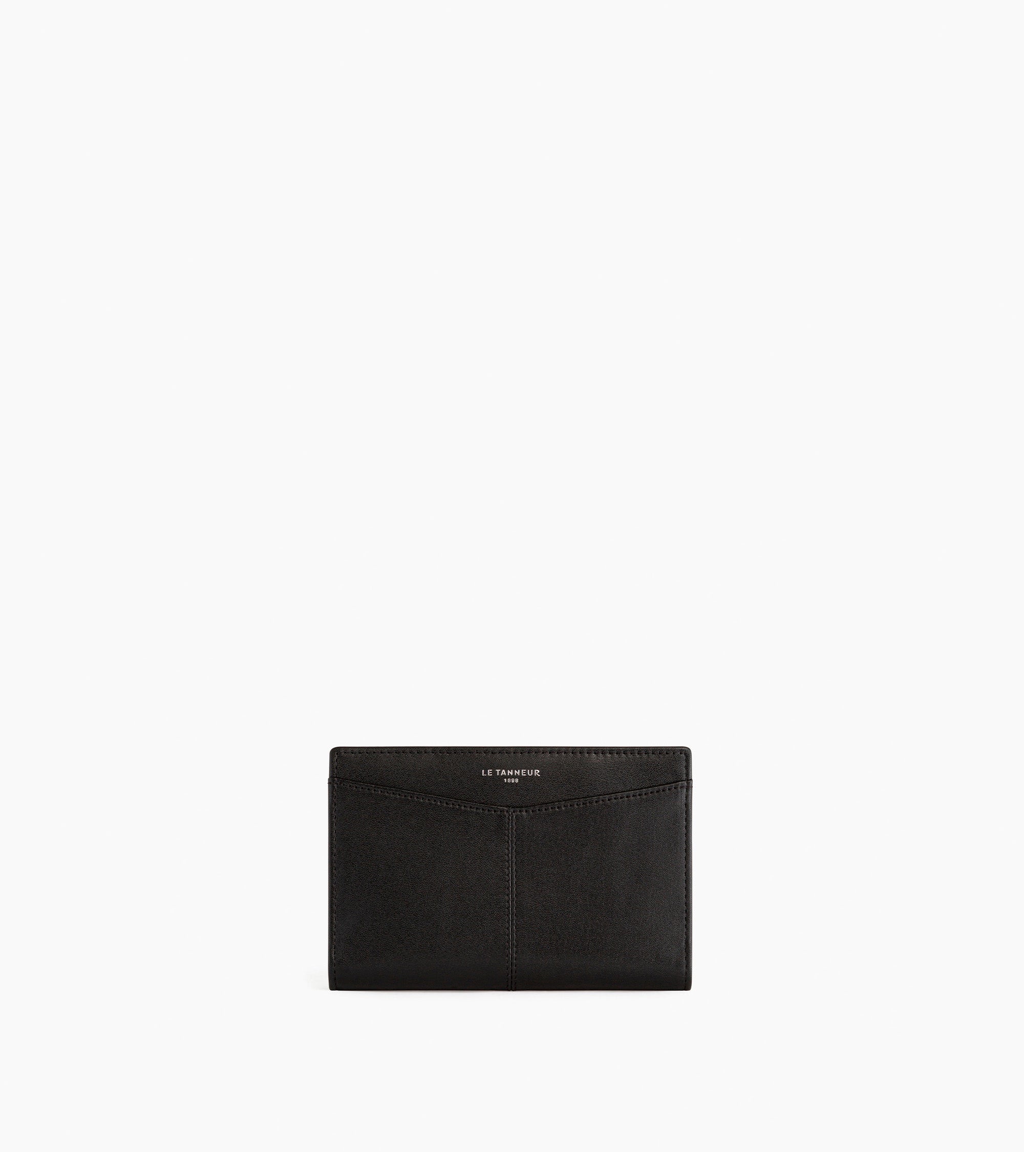 Funda de pasaporte Charlotte de piel lisa